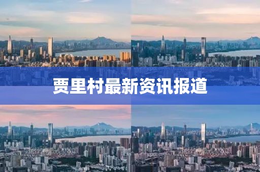 賈里村最新資訊報道