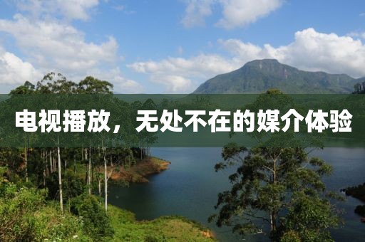 電視播放，無處不在的媒介體驗