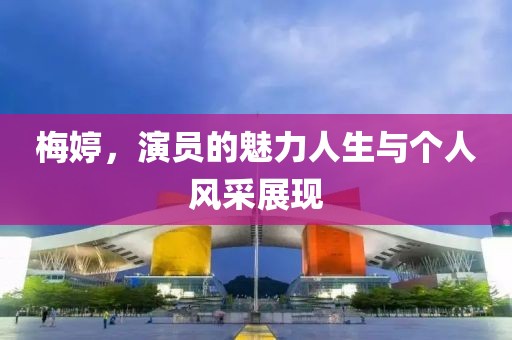 梅婷,演員的魅力人生與個人風采展現